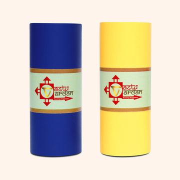3 INCH BLUE YELLOW COLOR VINYL TAPE