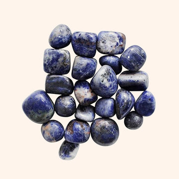 VASTU VARDAN CRYSTAL SODALITE TUMBLE 100 GRAM