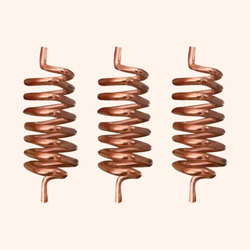 COPPER CLOCK WISE SPRING SET 3