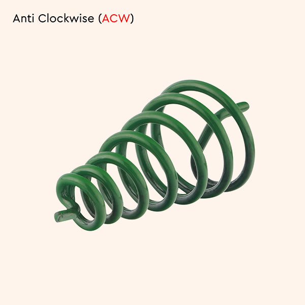 GREEN ANTI-CLOCKWISE SPRING SET 6