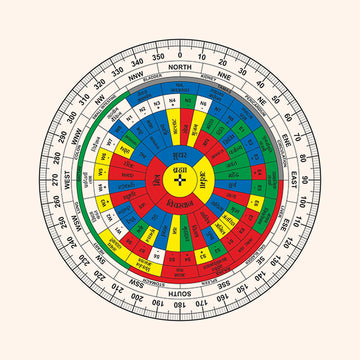 VASTU VARDAN HINDI SHAKTI CHAKRA 6 INCH