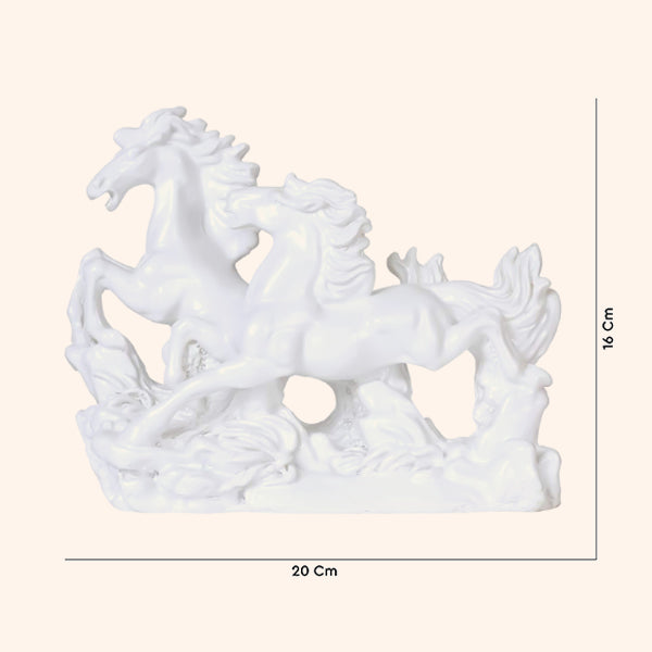 VASTU VARDAN TWO WHITE HORSE