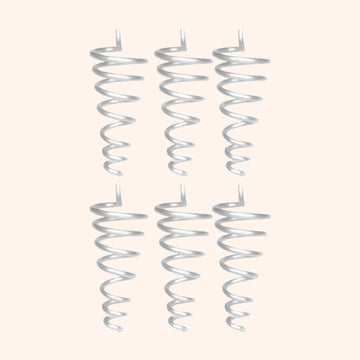 ALUMINIUM CLOCK WISE SPRING SET 6
