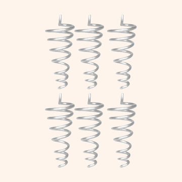 STAINLESS STEEL ANTI CLOCKWISE SPRING SET 6