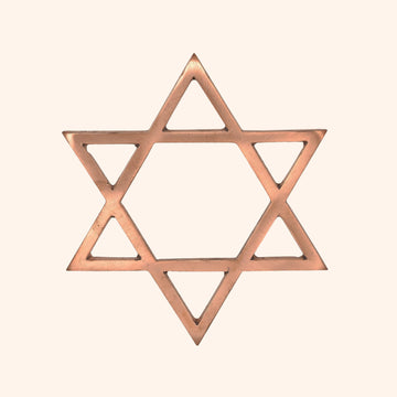 VASTU VARDAN COPPER STAR HELIX 6 INCH