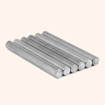 VASTU STAINLESS STEEL ROUND STUD 3INCH 8MM SET 6