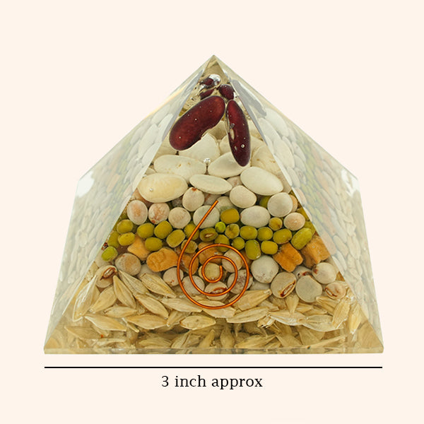 3 INCH ANNAPURNA CRYSTAL PYRAMID