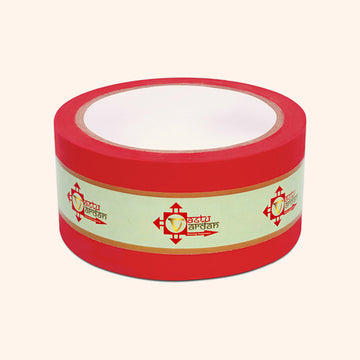 RED VASTU CORRECTION TAPE | 2 INCH | LENGTH- 16 METER APPROX | TOILET VASTU REMEDY | PACK OF 1