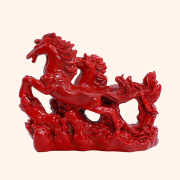 VASTU VARDAN TWO SMALL RED HORSE