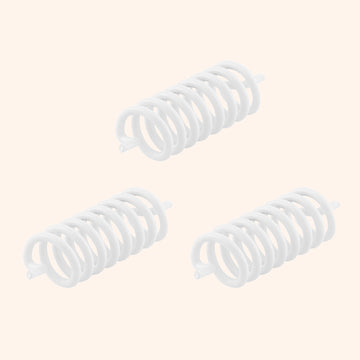 WHITE ANTI-CLOCKWISE SPRING SET 3