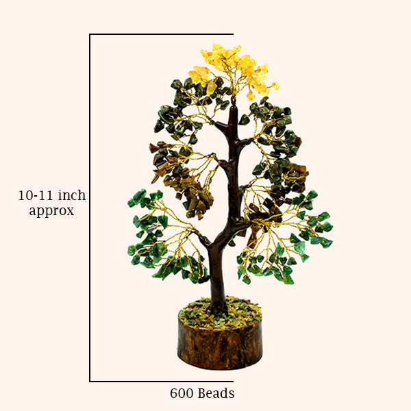 VASTU VARDAN MONEY MAGNET TREE 600 BEADS || CRYSTAL TREE FOR ABUNDANCE, SUCCESS,AND POSITIVE ENERGY || PERFECT FOR HOME AND OFFICE DECOR |