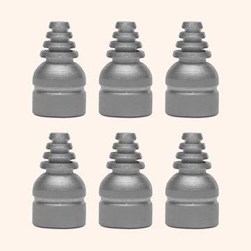 ALIMINIUM CONE STUD 15 MM SET 6