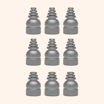 ALUMINIUM CONE STUD 15 MM SET 9