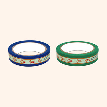 VASTU TAPE BLUE GREEN 1 INCH
