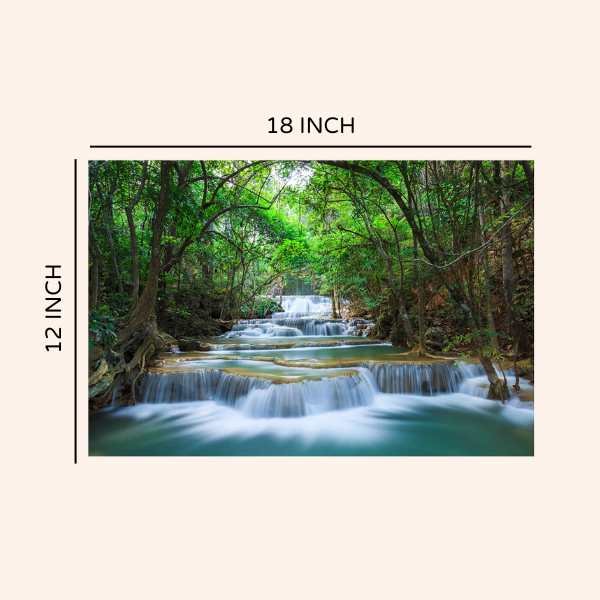 VASTU VARDAN WATER FALL PAINTING WITH OUT FRAME