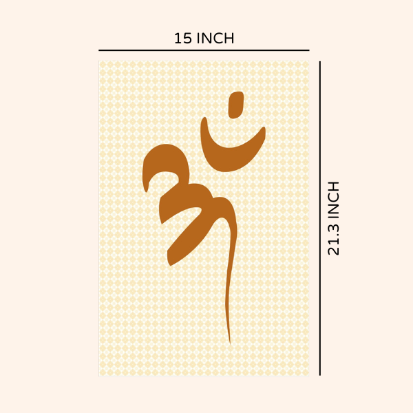 VASTU VARDAN OM PAINTING WITH OUT FRAME