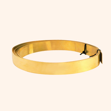 BRASS BIG STRIP 1 INCH 1 MM