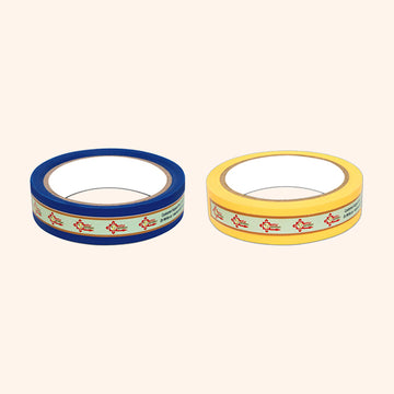 BLUE AND YELLOW TAPE | 1 INCH | LENGTH- 16 METER APPROX | TOILET CORRECTION| VASTU TAPE REMEDY |PACK OF 2 |