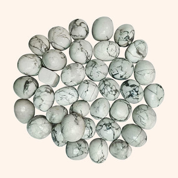 VASTU VARDAN CRYSTAL HOWLITE TUMBLE 100 GRAM