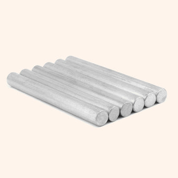 VASTU ALUMINIUM ROUND STUD 3 INCH 8MM SET 6