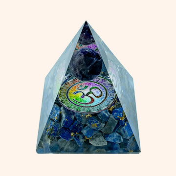 3 INCH LAPIS LAZULI BALL CRYSTAL PYRAMID