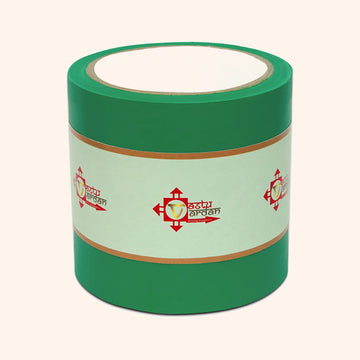 GREEN VASTU CORRECTION TAPE | 4 INCH | LENGTH- 16 METER APPROX | TOILET VASTU REMEDY | PACK OF 1