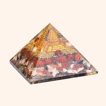 3 INCH NAVGRAHA CRYSTAL PYRAMID