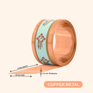 VASTU VARDAN 4 FEET 0.75 INCH COPPER STRIP