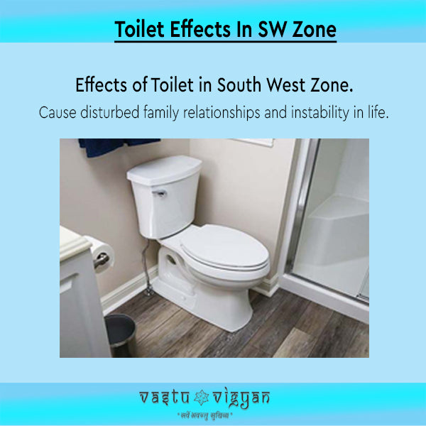 Toilet Effects in South West Zone.