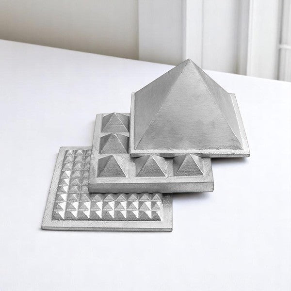 VASTU VARDAN 3 LAYER ALUMINIUM PYRAMID