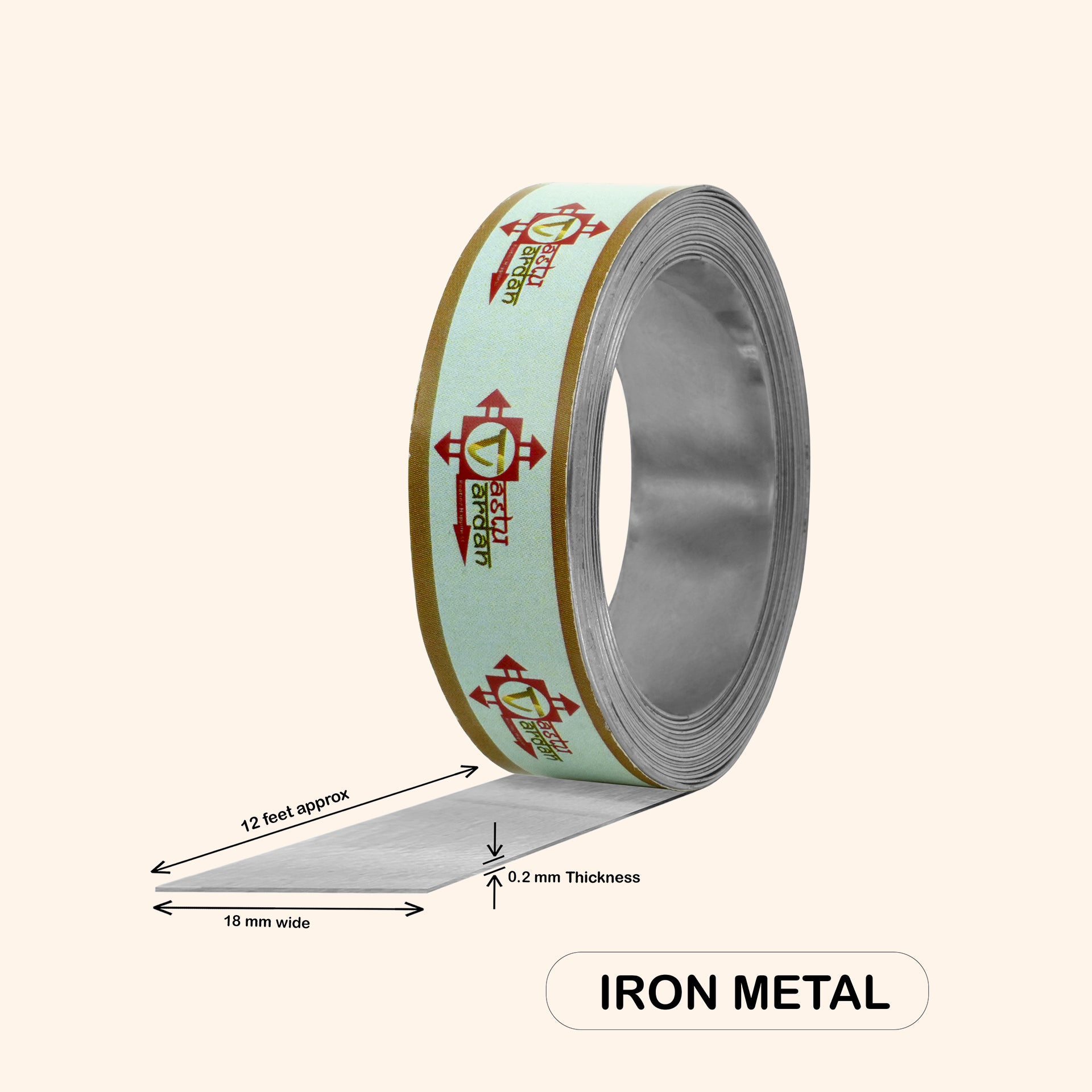 VASTU VARDAN 12 FEET 0.5 INCH IRON STRIP