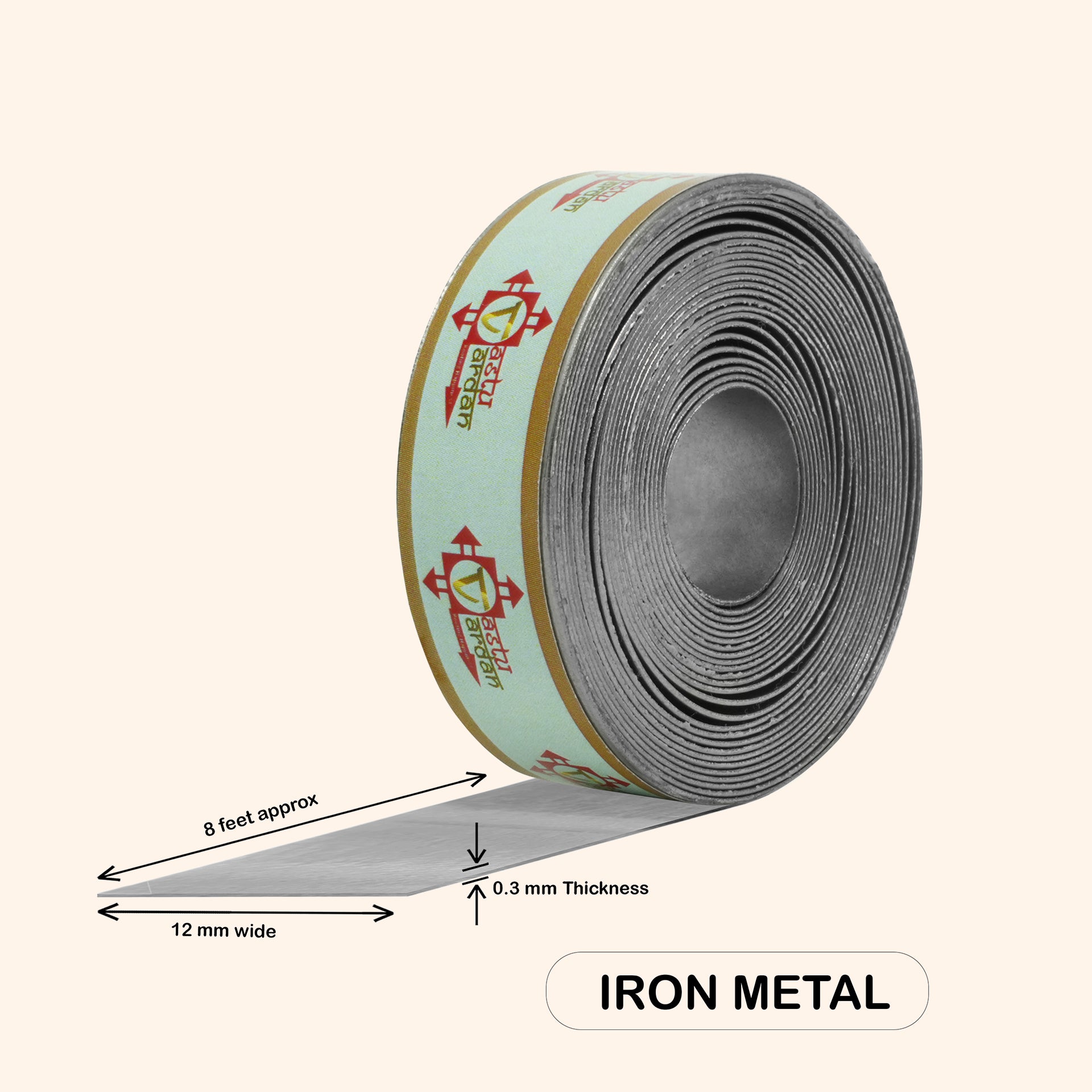 VASTU VARDAN 8 FEET 0.5 INCH IRON STRIP