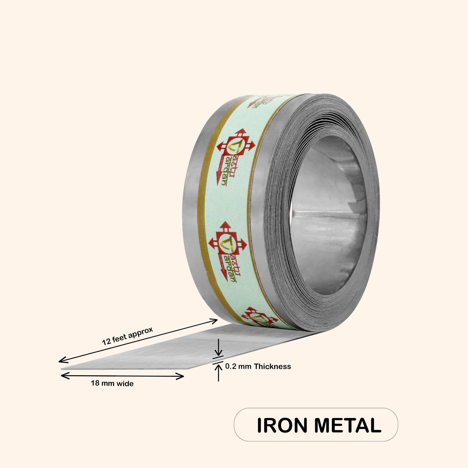 VASTU VARDAN 12 FEET 0.75 INCH IRON STRIP