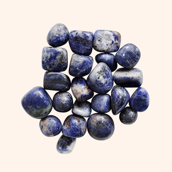 VASTU VARDAN CRYSTAL SODALITE TUMBLE 100 GRAM