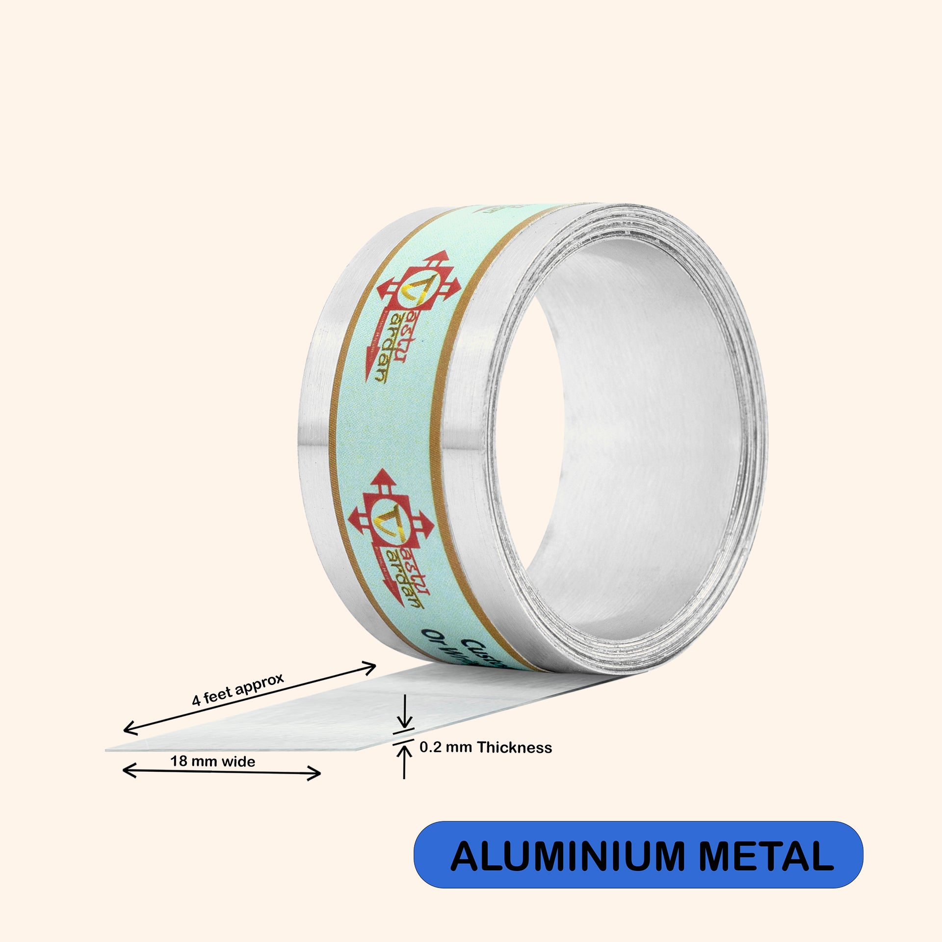 VASTU VARDAN 4 FEET 0.75 INCH ALUMINIUM STRIP