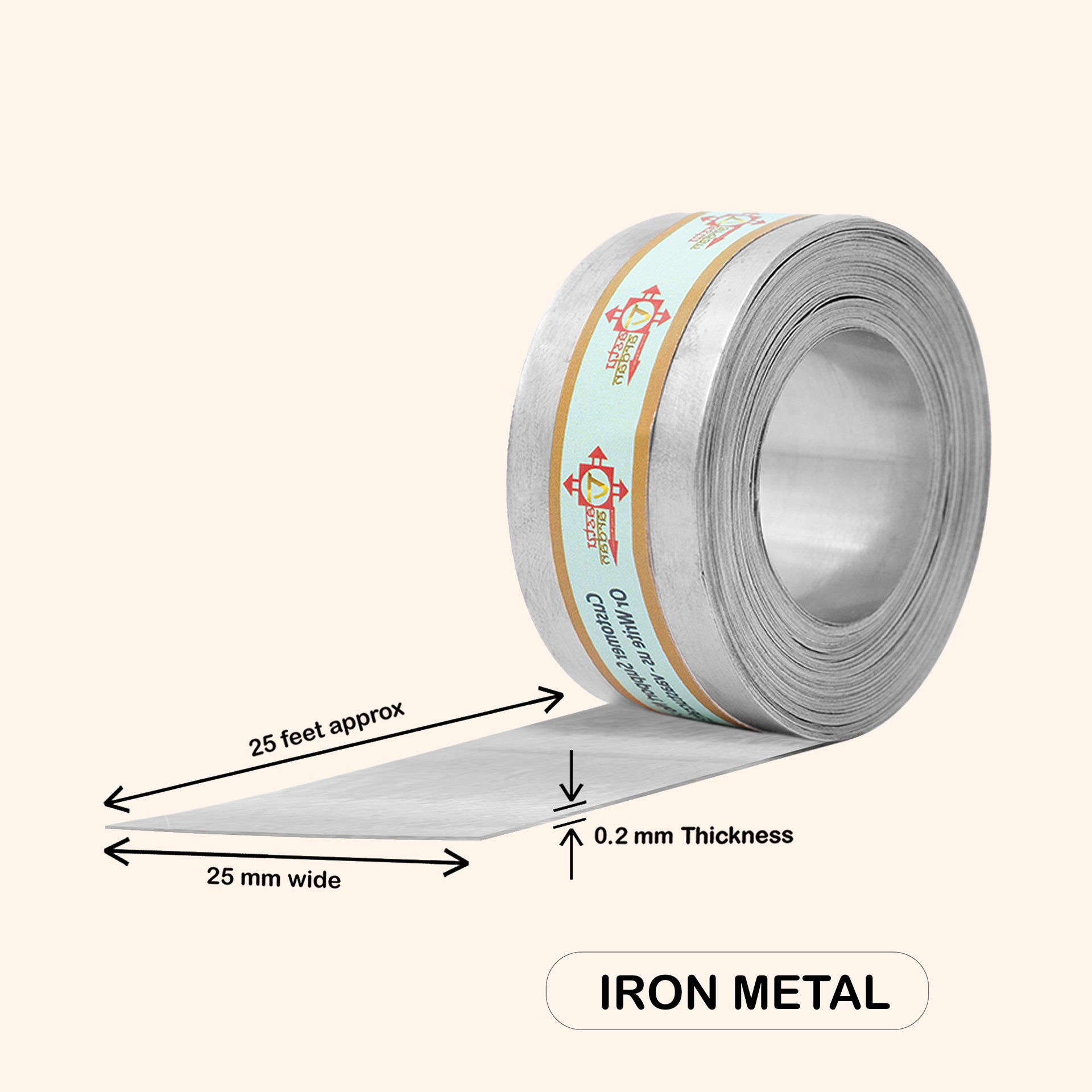VASTU VARDAN 25 FEET 1 INCH IRON STRIP
