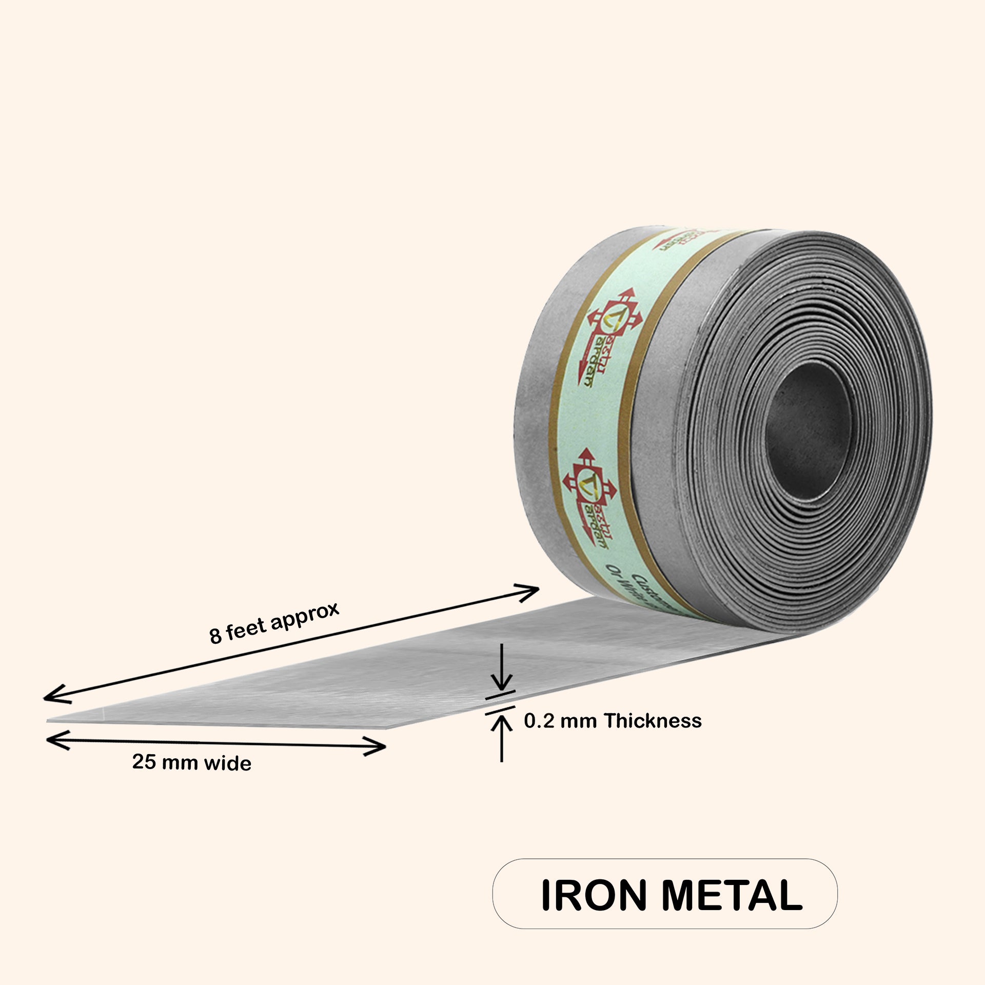 VASTU VARDAN 8 FEET 1 INCH IRON STRIP