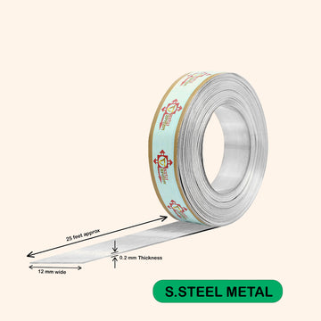 VASTU VARDAN 25 FEET 0.5 INCH STAINLESS STEEL STRIP