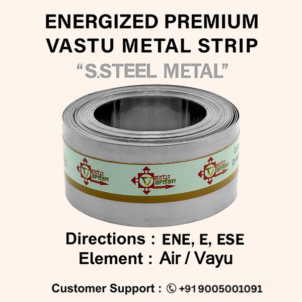 VASTU VARDAN 12 FEET 1 INCH STAINLESS STEEL STRIP