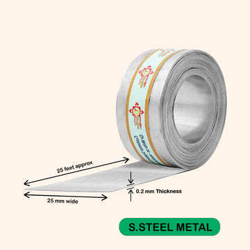 VASTU VARDAN 25 FEET 1 INCH STAINLESS STEEL STRIP
