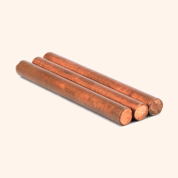 VASTU VARDAN COPPER ROUND STUD 3 INCH 8MM SET 3
