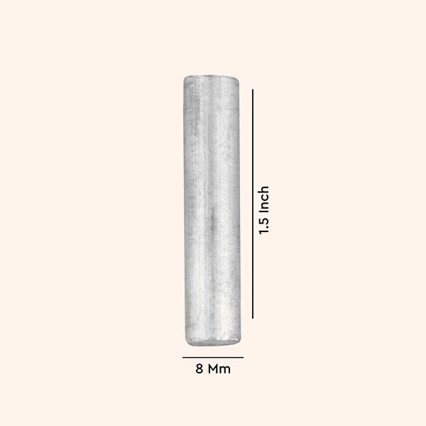 VASTU VARDAN STAINLESS STEEL ROUND STUD 1.5 INCH 8 MM SET 6