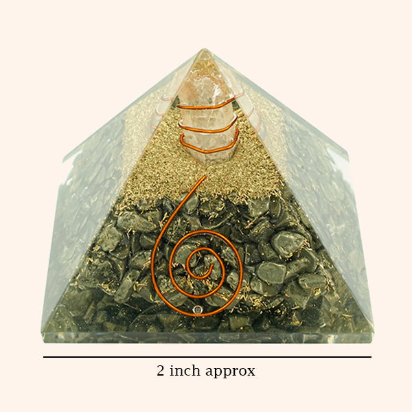2 INCH PYRITE CRYSTAL PYRAMID
