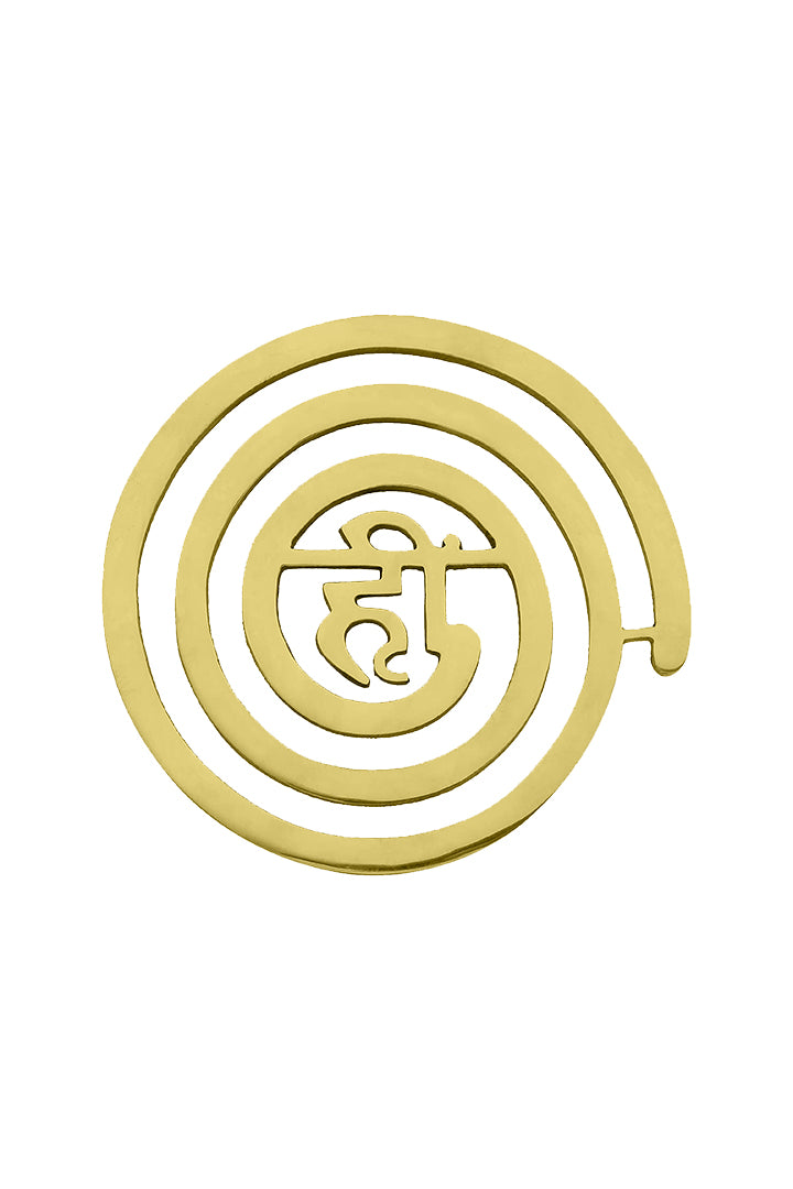 VASTU VARDAN BRASS HII HELIX 4 INCH