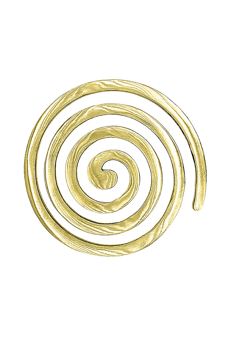 VASTU VARDAN BRASS PLAIN HELIX 4 INCH PACK OF 3