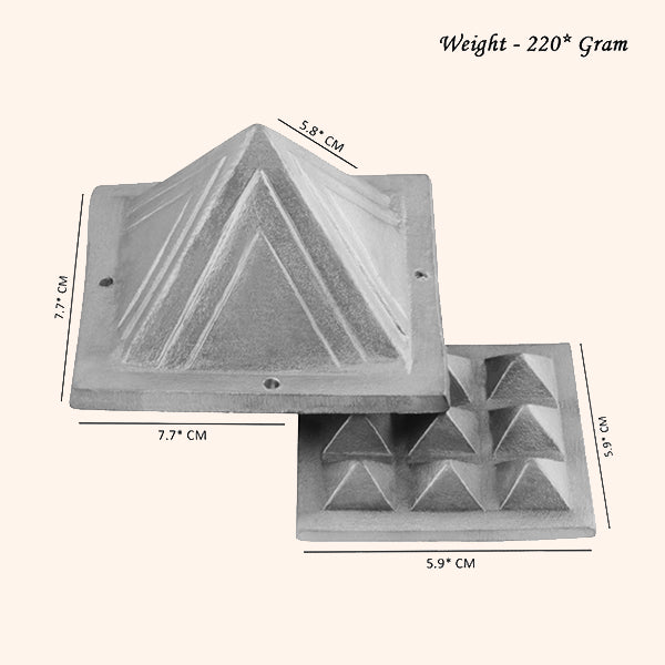 VASTU VARDAN 2 LAYER ZINC PYRAMID