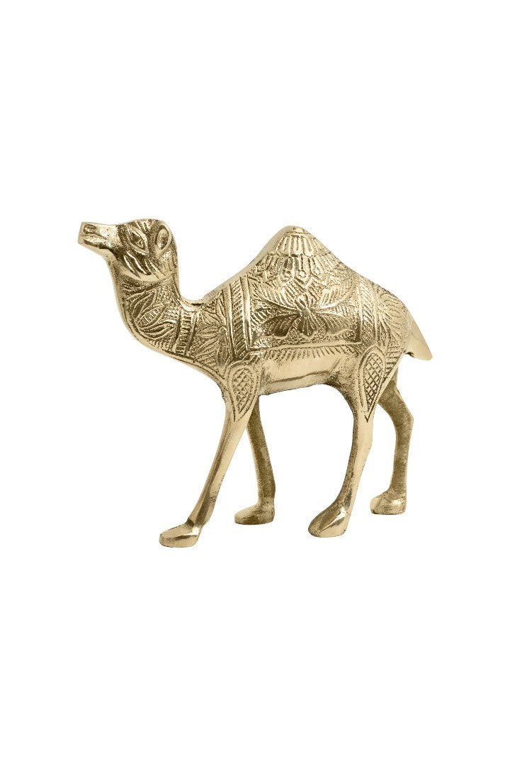 VASTU VARDAN BRASS DESIGN CAMEL STATUE
