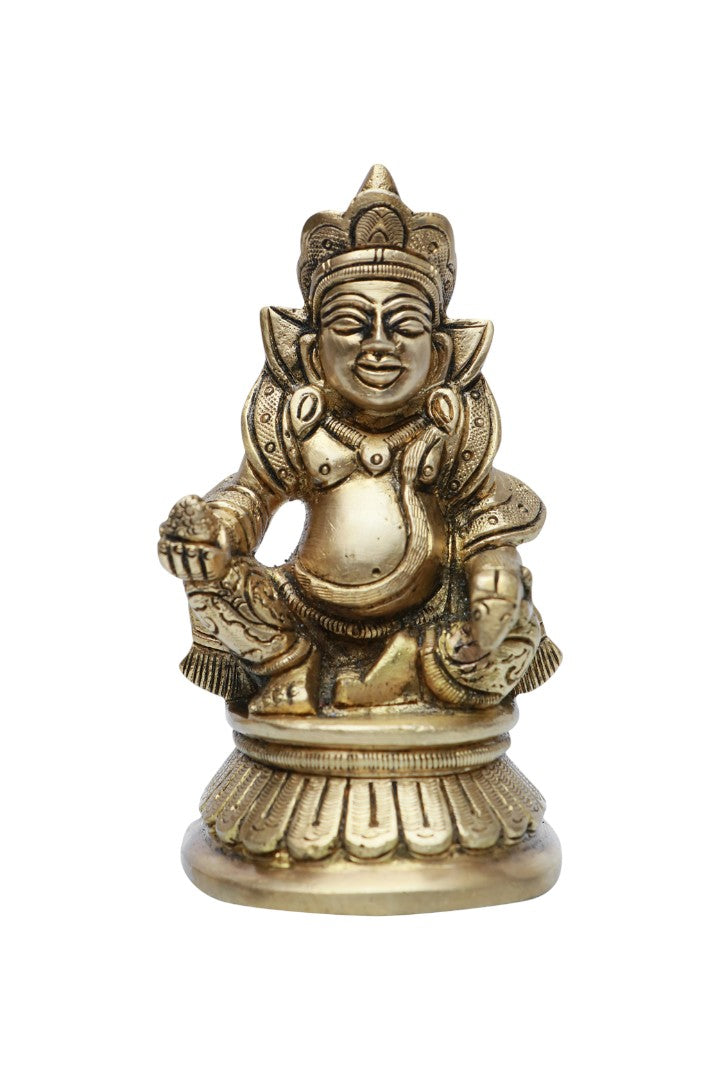VASTU VARDAN BRASS KUBER JI 3.5 INCH (APPROX)
