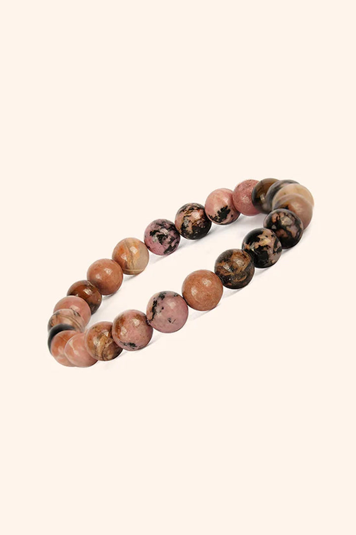 RHODONITE BRACELET - Emotional Healing & Inner Balance