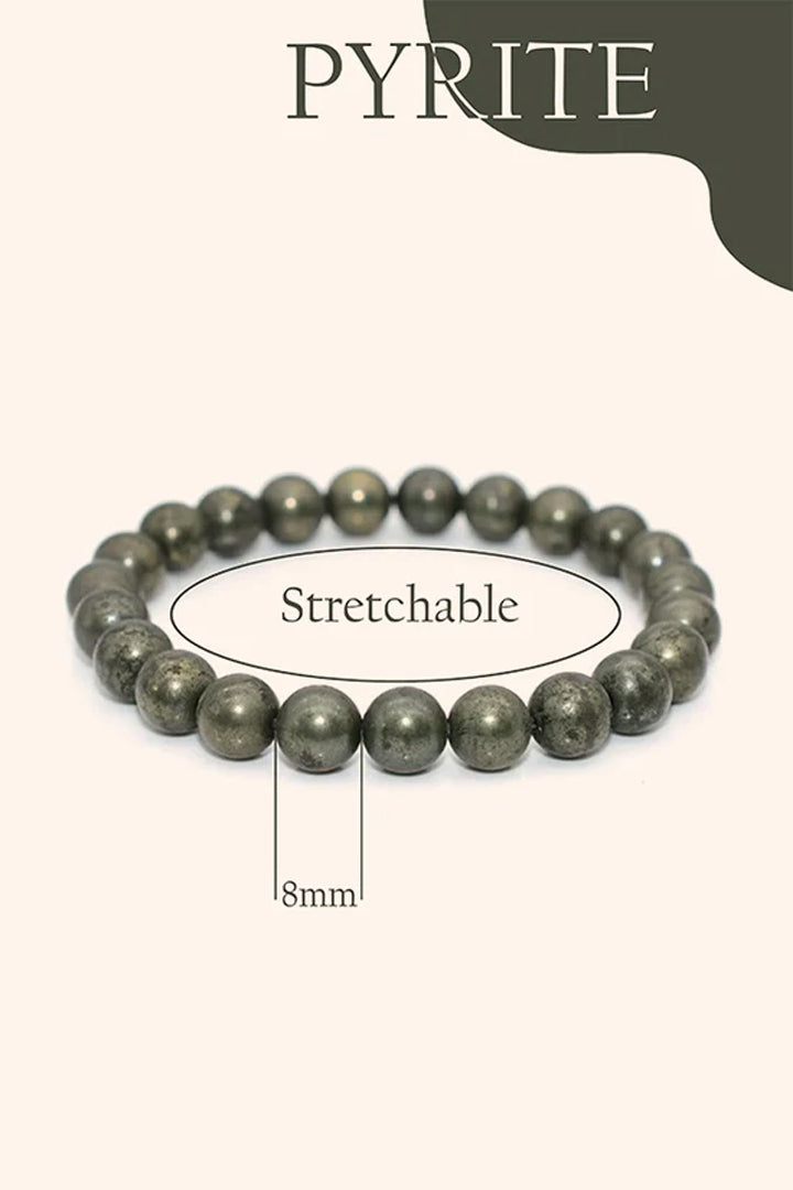 PYRITE BRACELET - Confidence &  Energy Booster